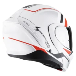 Casco Scorpion Exo-930 Evo Ardens Bianco Opaco-nero-ro