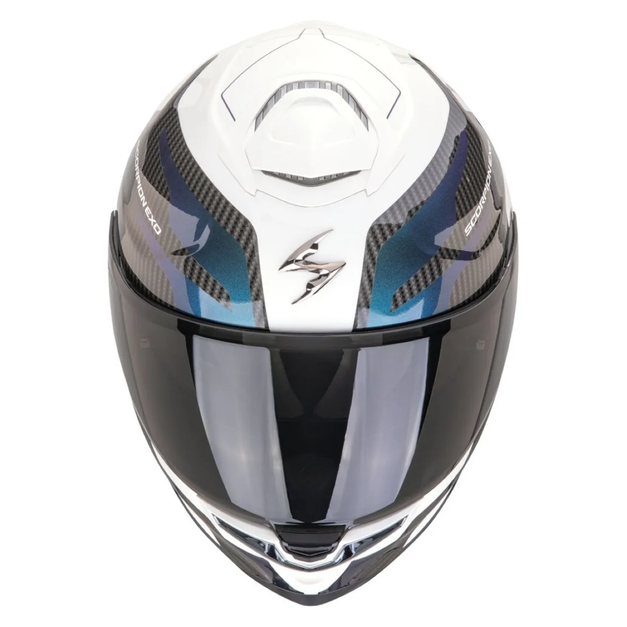 Casco Scorpion Exo-gt Sp Air Flex Bianco-camaleon