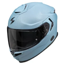 Casco Scorpion Exo-gt Sp Air Solid Celestial Blu Opaco