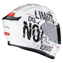 Casco Scorpion Exo-jnr Air Boum Bianco-nero