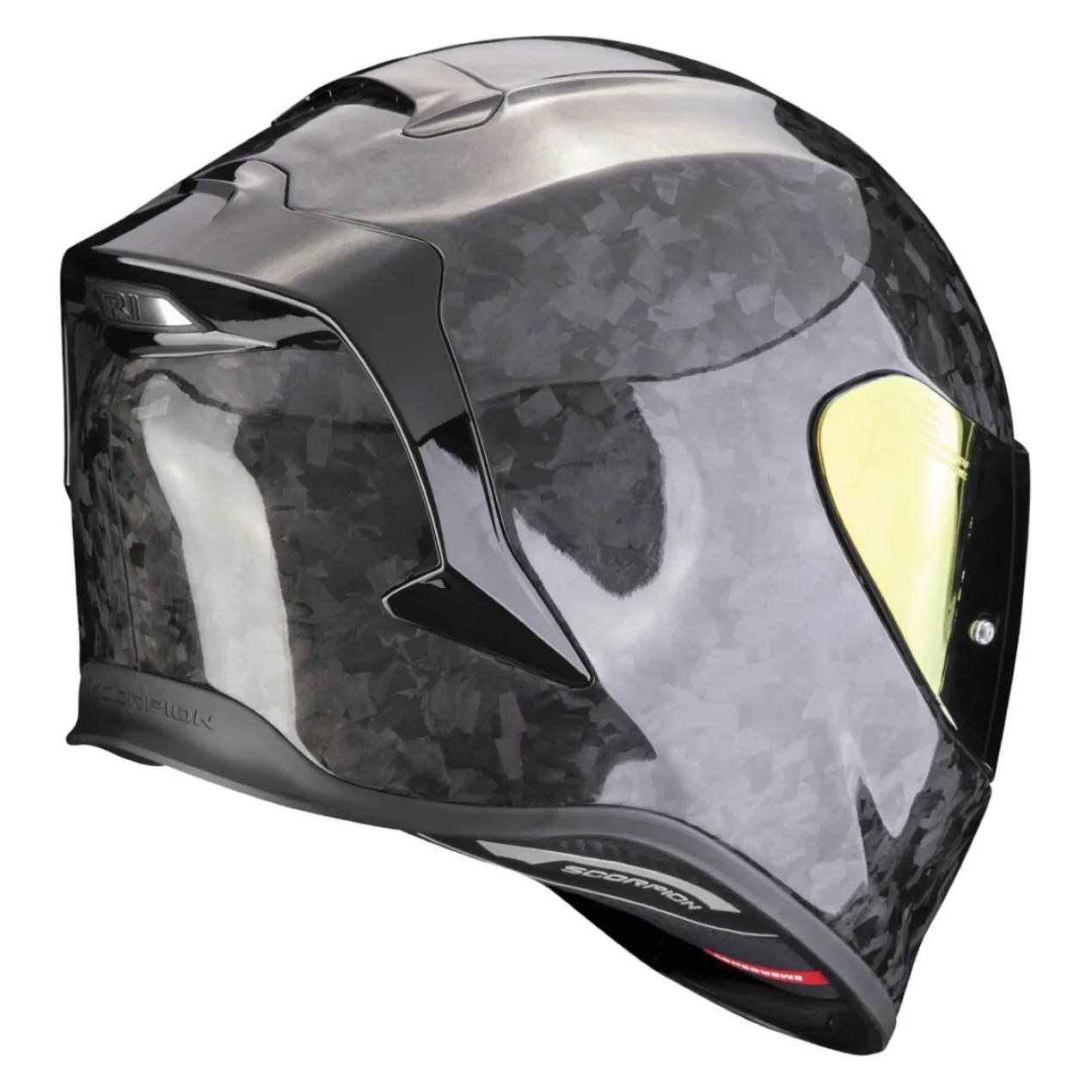 Casco Scorpion Exo-r1 Evo Onyx Carbon Air Solid Nero