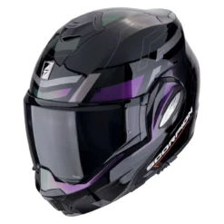 Casco Scorpion Exo-tech Evo Conquer Nero-camaleon