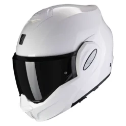 Casco Scorpion Exo-tech Evo Pro Solid Bianco Perla