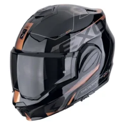 Casco Scorpion Exo-tech Evo Traveller Nero-rame