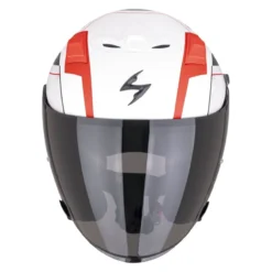 Casco Scorpion Exo-z1 Vue Bianco Opaco-rosso-n