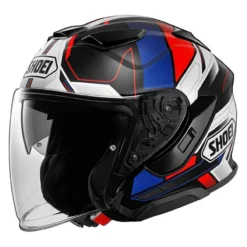 Casco Shoei J-cruise 3 Whizzy Tc10 - Blu Red Black