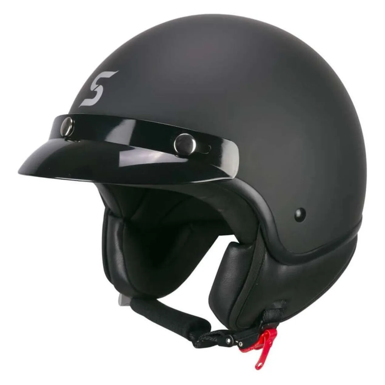 Casco Ska-p 1fha Smart Mono Nero Opaco