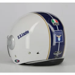 Casco Ss Lazio Ufficiale Con Visiera By Agv Bianco