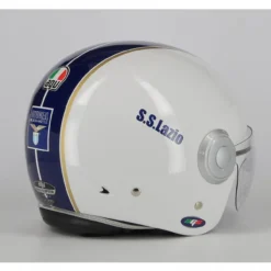 Casco Ss Lazio Ufficiale Con Visiera By Agv Bianco