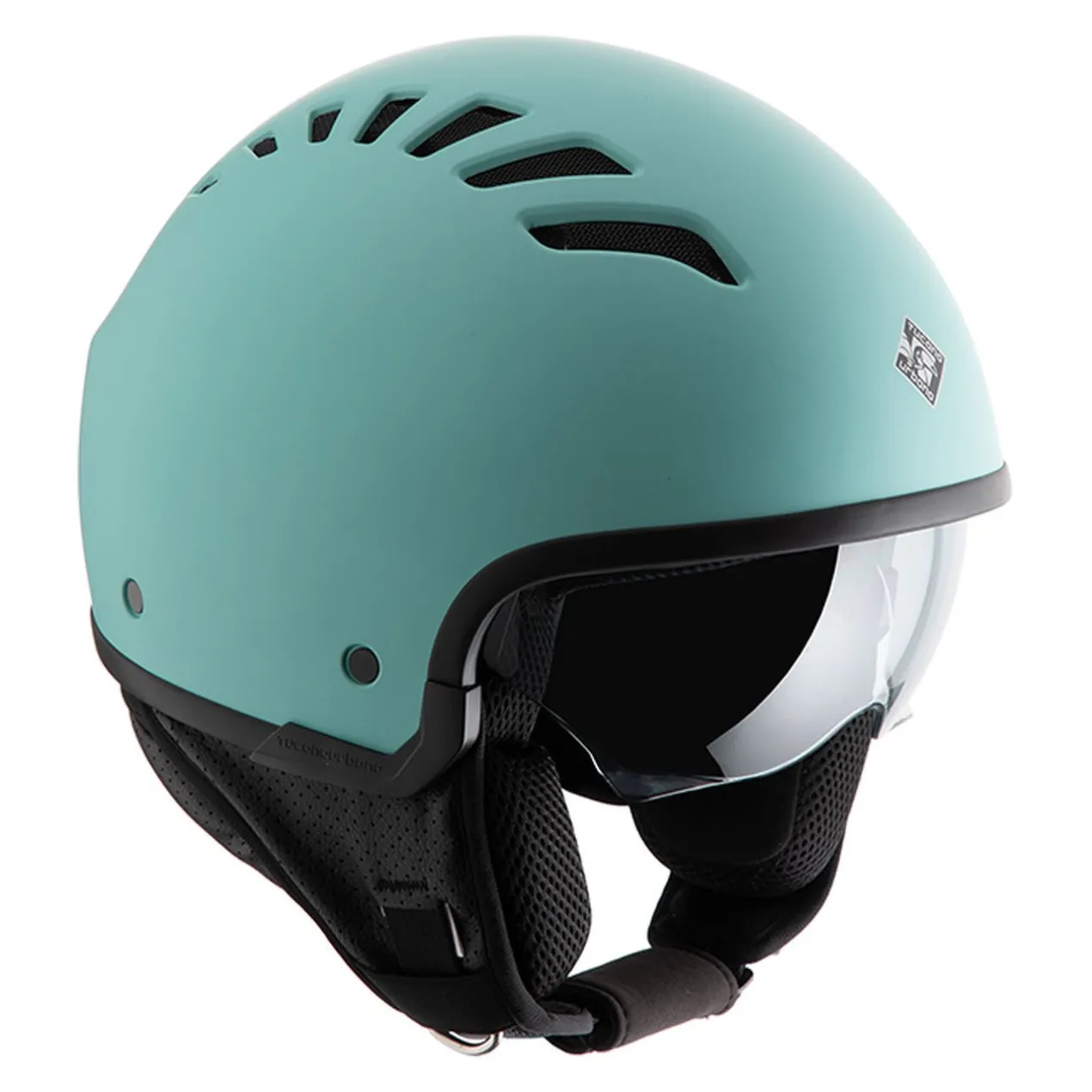Casco Traforato Estivo Tucanourbano El Fresh Tiffy Blu Opaco