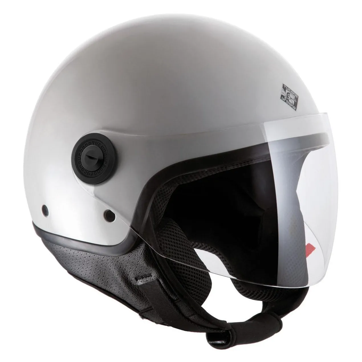Casco Tucano Urbano El'jettin 6.0 Bianco Ghiaccio Luci