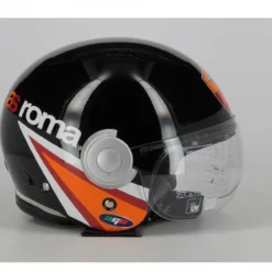 Casco Ufficiale As Roma Agv Bali Copter Nero