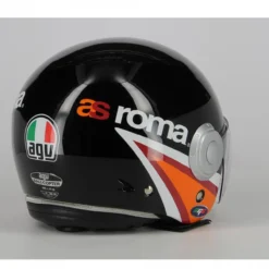 Casco Ufficiale As Roma Agv Bali Copter Nero
