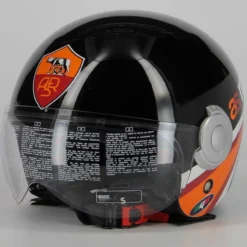 Casco Ufficiale As Roma Agv Bali Copter Nero