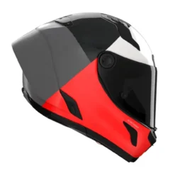 Casco X-lite X-804 Rs Blocco Grigio Lava Rosso Bianco