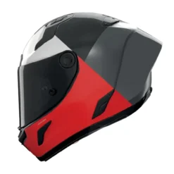Casco X-lite X-804 Rs Blocco Grigio Lava Rosso Bianco