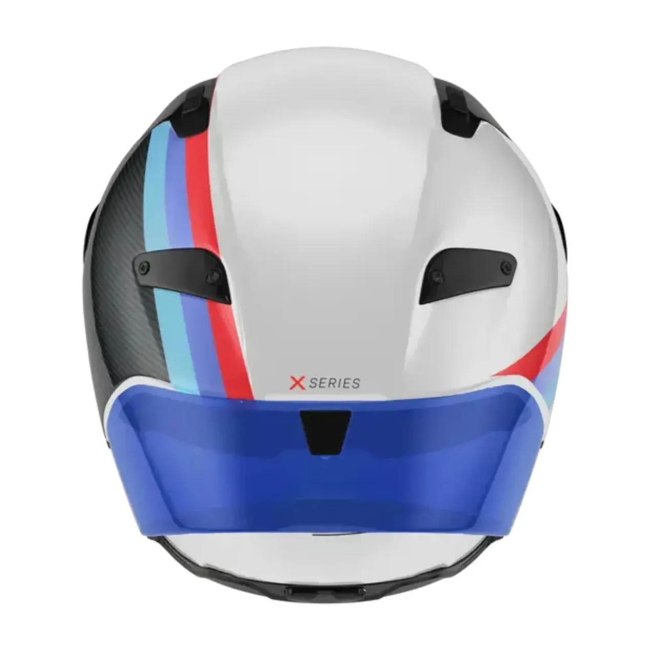 Casco X-lite X-804 Rs Gemini Bianco Rosso Blu