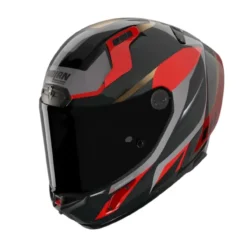 Casco X-lite X-804 Rs Lesmo Rosso Grigio Oro