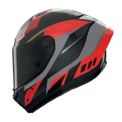 Casco X-lite X-804 Rs Lesmo Rosso Grigio Oro