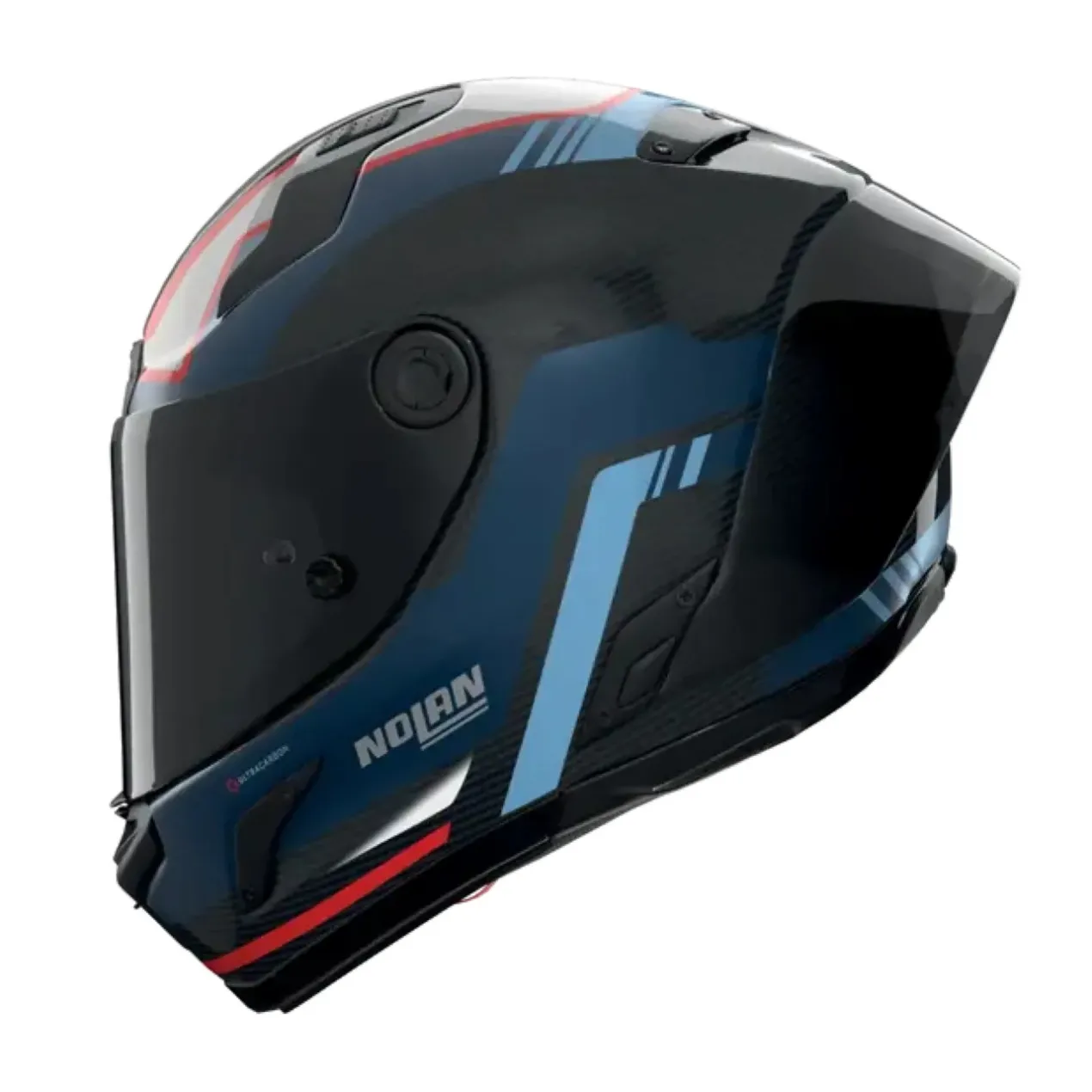 Casco X-lite X-804 Rs Piega Blu Azzurro Rosso