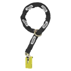 Catena Abus GRANIT™ Detecto XPlus™ 8077 2.0 giallo + 12KS120 black loop