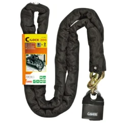 Catena Antifurto 8mm X 2m Con Lucchetto Lampa 90631