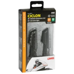 Coppia Frecce A Led Cyclon Nere Lampa 90473