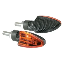 Coppia Frecce Lampa Carbon Arrow Vetro Arancio