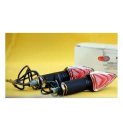 Coppia Frecce Omologate Best Viper Nere 12v.