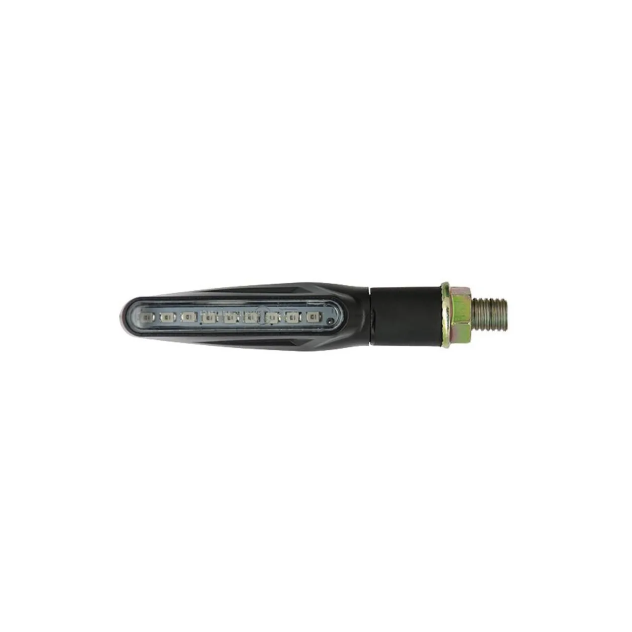 Coppia Freccette Sifam Sequenziali A Led Nere/vetro Ce Cod. Cli7060