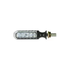 Coppia Freccette Sifam Sequenziali A Led Nere/vetro Ce Cod. Cli7058