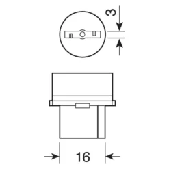 Coppia Lampade 12v Ambra 21w T20
