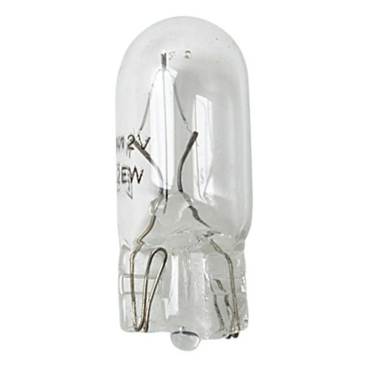 Coppia Lampadine Zoccolo Vetro Lampa 3w T10