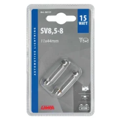 Coppia Lamp.tubol.15w Sv8,5 11x44 Nd