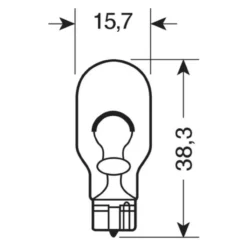 Coppia Lamp.zocc.vetro 16w W16w Nd