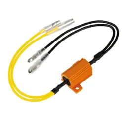 Coppia Resistenze Alluminio 6ohm 25w C/connettori Rapidi Lampa 90469