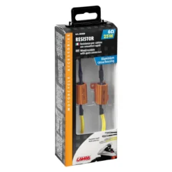 Coppia Resistenze Alluminio 6ohm 25w C/connettori Rapidi Lampa 90469