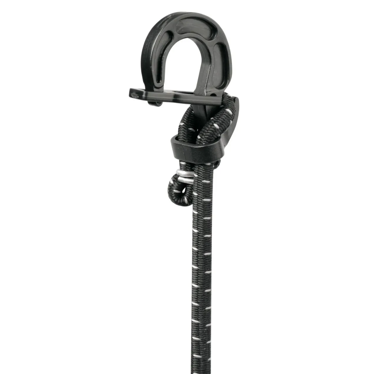 Coppia Corde Elastiche Cm.150 Con Gancio Di Chiusura Regolabile Lampa 60