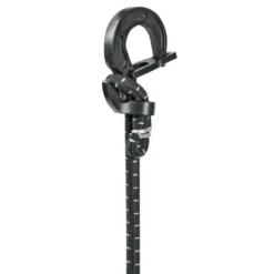 Coppia Corde Elastiche Cm.150 Con Gancio Di Chiusura Regolabile Lampa 60
