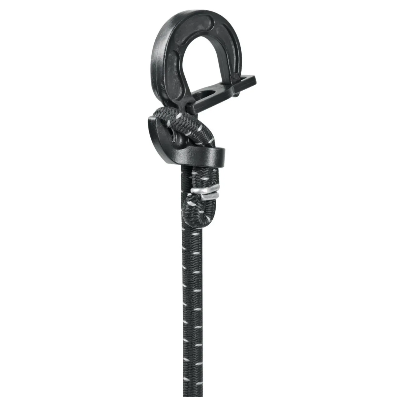 Coppia Corde Elastiche Cm.150 Con Gancio Di Chiusura Regolabile Lampa 60