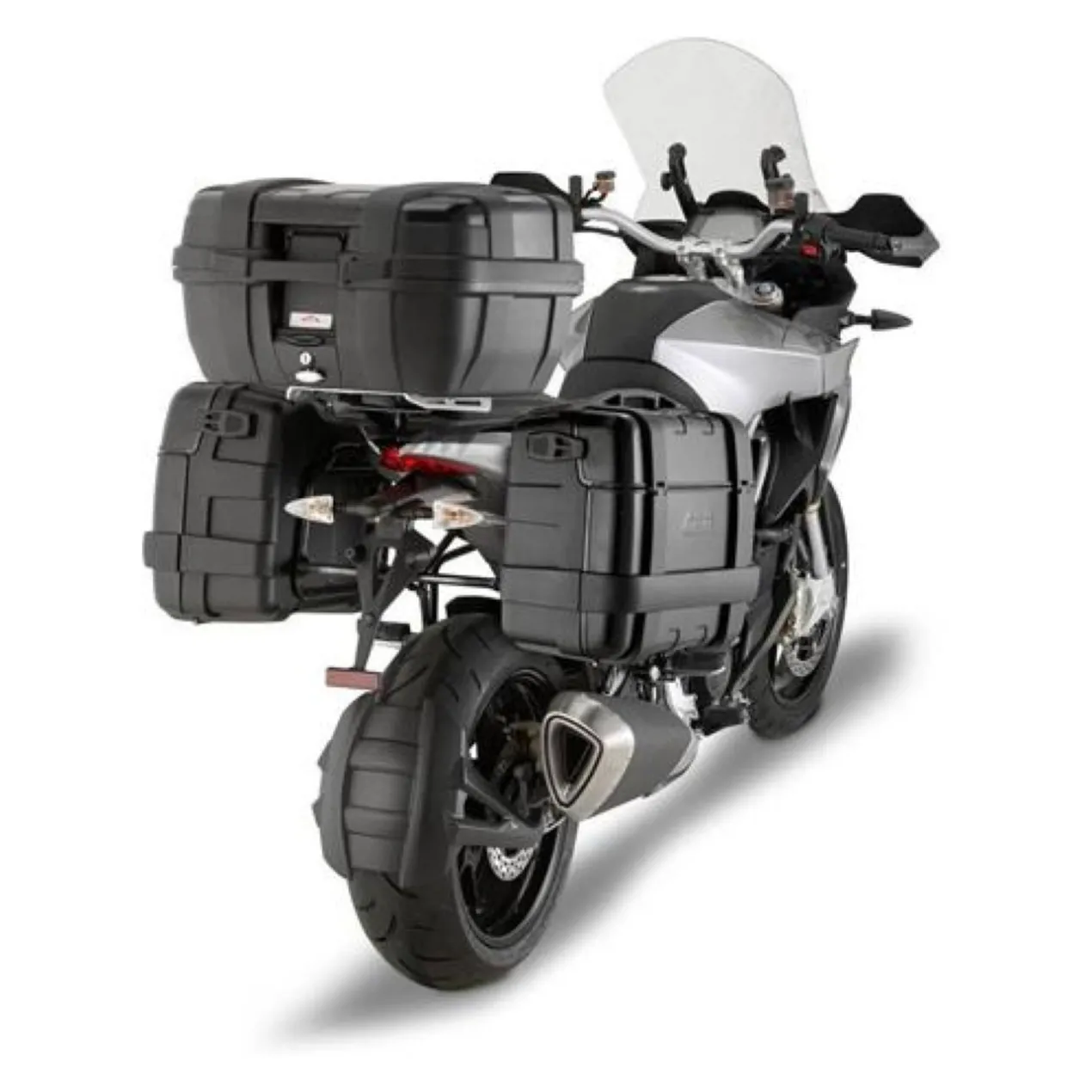 Coppia Valigie Givi Trk35bbpack2 Monokey 35lt Trekker Lite Nero