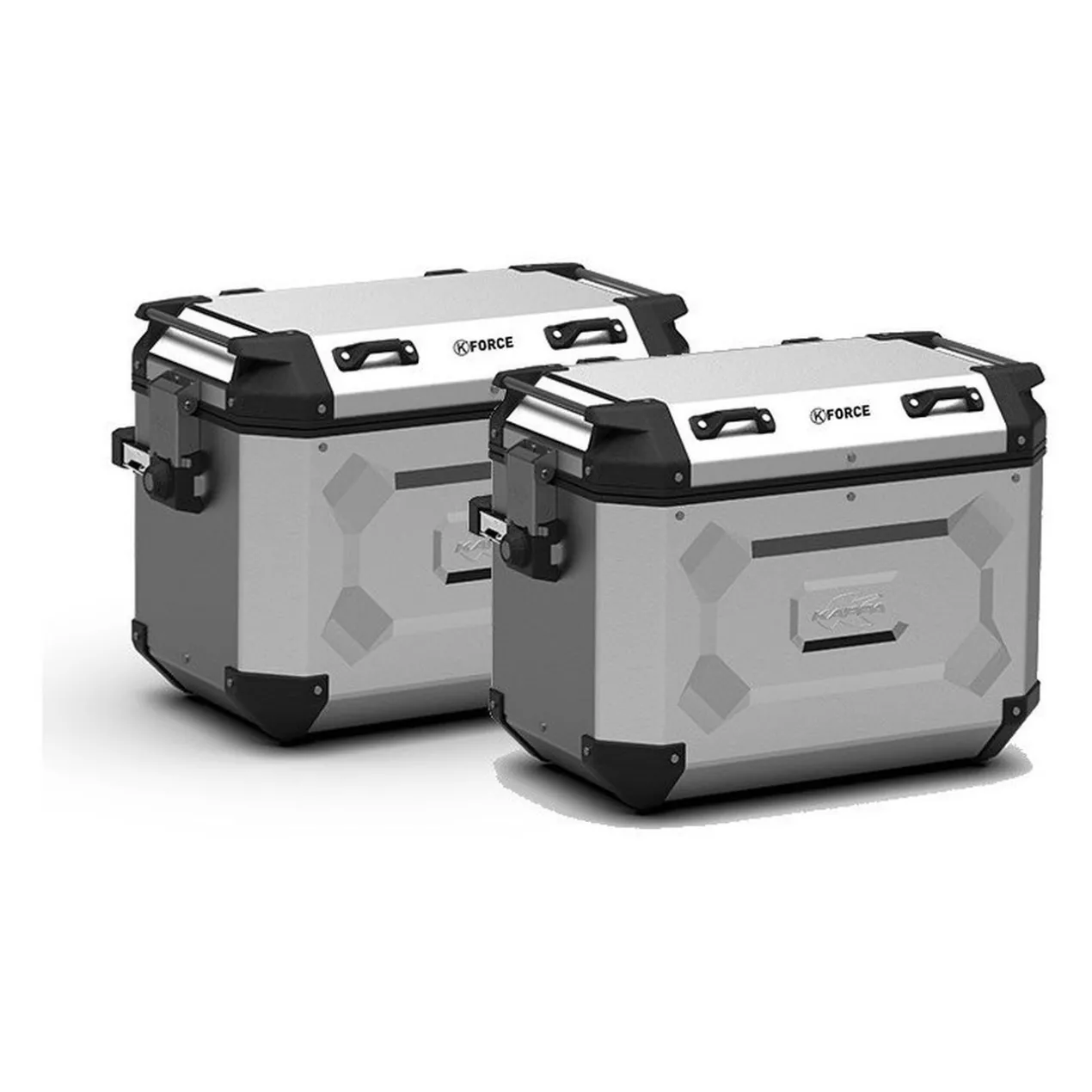 Coppia Valigie Laterali Alluminio K'force 48 Kappa Kfr48apack2