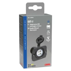 Doppia Presa Usb Ext8 12/24v