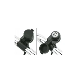 Doppia Presa Usb Universale Da Manubrio 5v 2a
