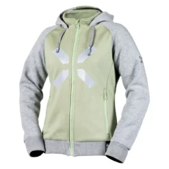 Felpa Tecnica Donna Ixs Rapid 1.0 Verde Chiaro-grigio