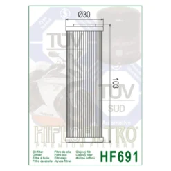 Filtro Olio Hiflo Hf691 Fantic Caballero Scrambler