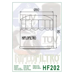 Filtro Olio Hiflo Hf202 Honda Vf 750 Magna 82-89