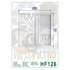 Filtro Olio Hiflo Hf126 Kawa Kz 1000 77-81 B1-b4