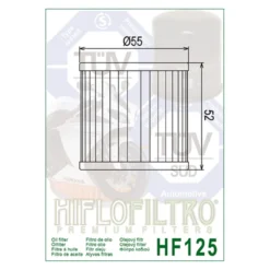 Filtro Olio Hiflo Hf125 Kawa Z250 78-82