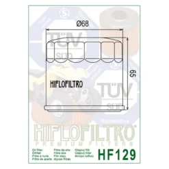 Filtro Olio Hiflo Hf129 Kawasaki Quad 950